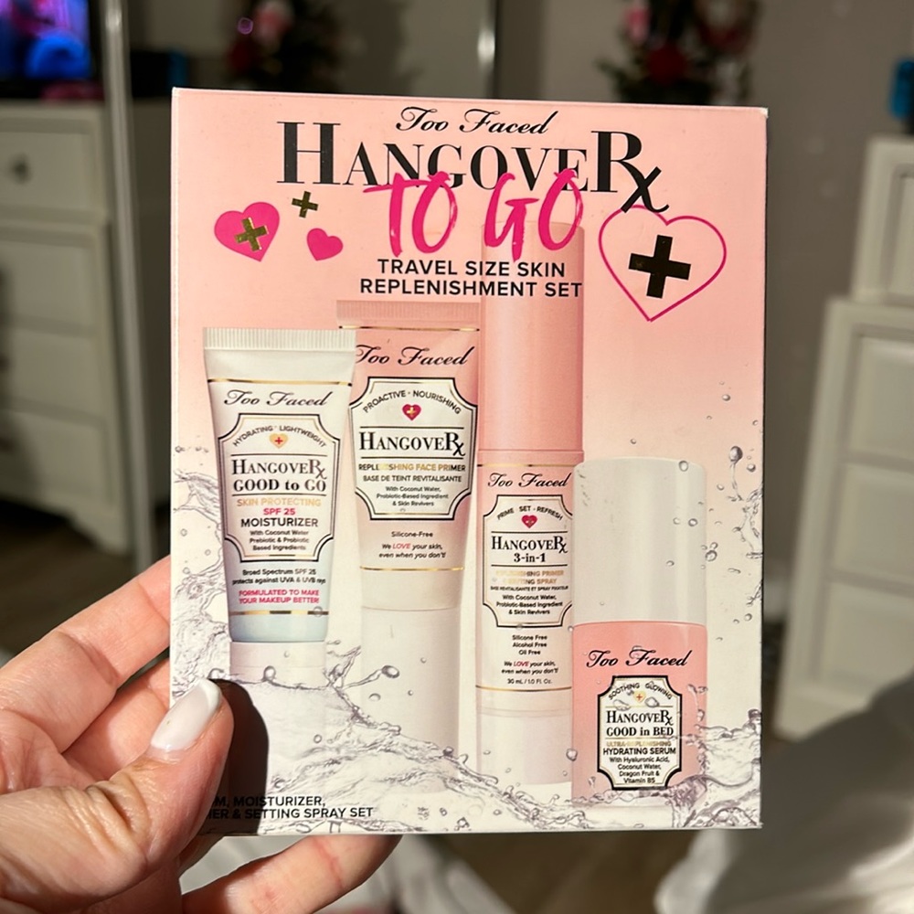 SALE 🎉 NWT Too Faced HangoveRx To Go - Travel Size Replenishment Set